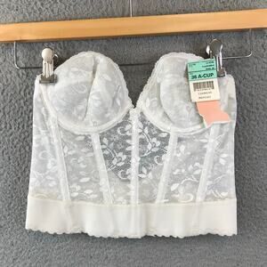 New Adonna corset lace bra support size 36 A CUP